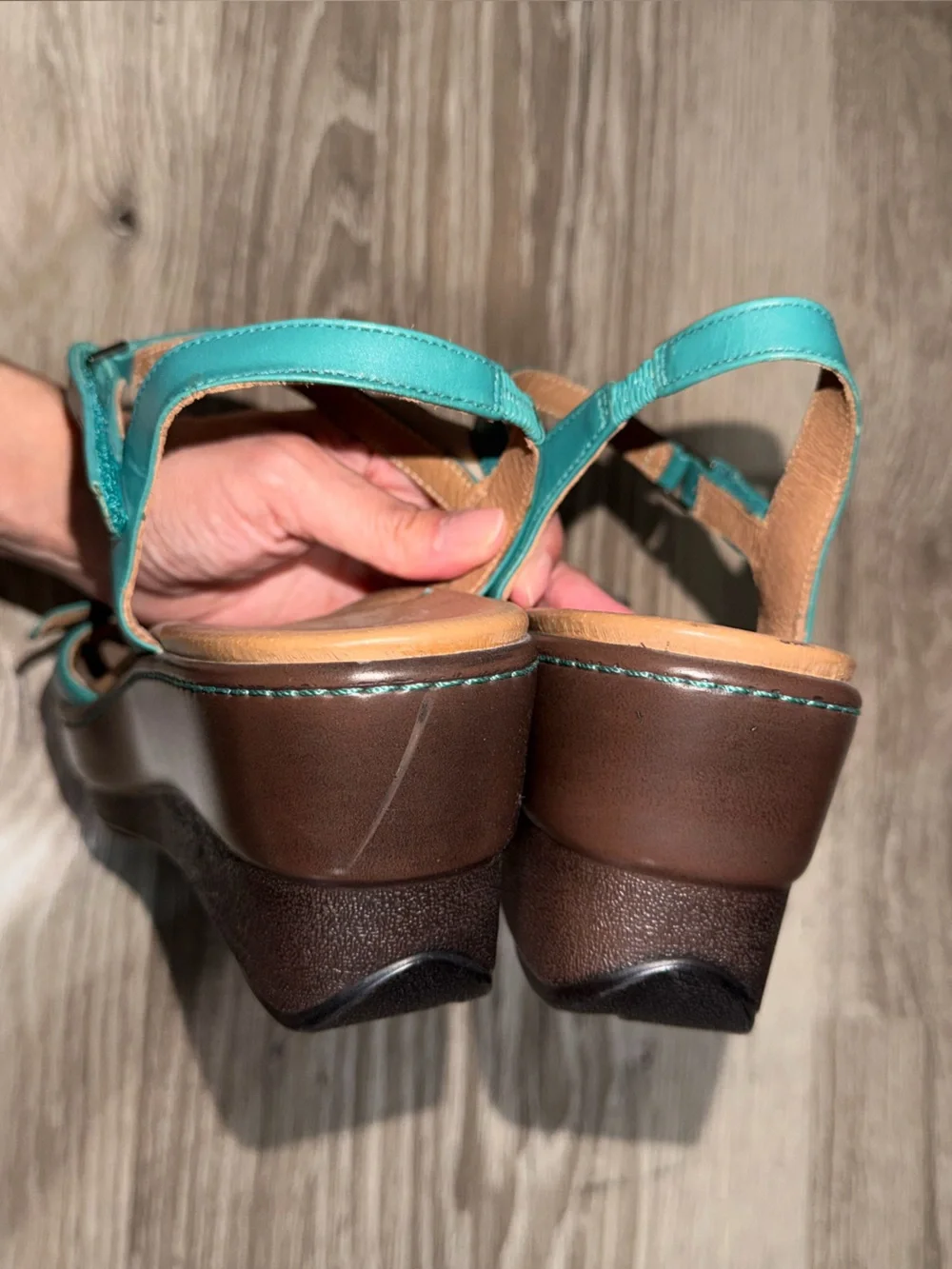 Dansko Georgie Wedge Sandal Women’s Size EU 40 US 9.5-10